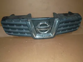 Nissan Qashqai+2 Grille calandre supérieure de pare-chocs avant 