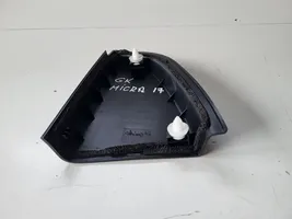 Nissan Micra K14 Rivestimento modanatura del vetro della portiera posteriore 