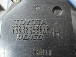Toyota Land Cruiser (J100) Przepływomierz masowy powietrza MAF 22204-33010
