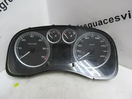 Peugeot 307 Compteur de vitesse tableau de bord P9651299680C