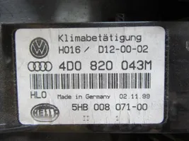 Audi A8 S8 D2 4D Module unité de contrôle climatisation 