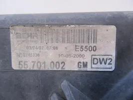 Opel Corsa D Elektrinis radiatorių ventiliatorius 55701002