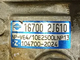 Nissan Primera Polttoaineen ruiskutuksen suurpainepumppu 167002J610