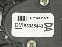 Opel Meriva A Acceleration sensor 93335443