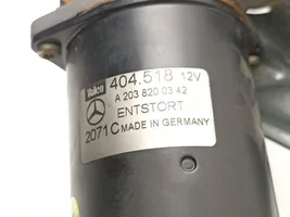 Mercedes-Benz CLK AMG A208 C208 Silniczek wycieraczek szyby przedniej / czołowej A2038200342