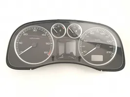 Peugeot 307 Compteur de vitesse tableau de bord 9647538480