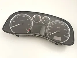 Peugeot 307 Compteur de vitesse tableau de bord 9647538480