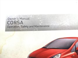 Opel Corsa D Сервисная книжка 
