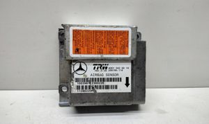 Mercedes-Benz ML W163 Oro pagalvių valdymo blokas A0015426018