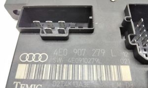Audi A8 S8 D3 4E Moduł / Sterownik komfortu 4E0907279L