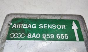 Audi 80 90 B3 Oro pagalvių valdymo blokas 8A0959655