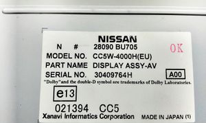 Nissan Almera Tino Monitori/näyttö/pieni näyttö 28090BU705