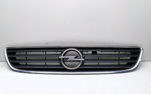 Opel Zafira A Etupuskurin ylempi jäähdytinsäleikkö 90580685