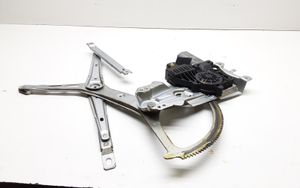 Opel Astra H Front door window regulator with motor 13100418