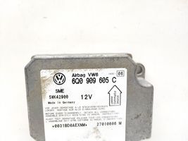 Volkswagen PASSAT B5.5 Sterownik / Moduł Airbag 6Q0909605C