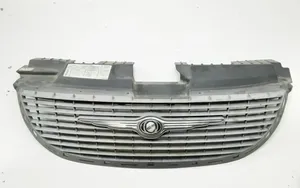 Chrysler Voyager Front bumper upper radiator grill 04857410ABA