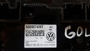 Volkswagen Golf VII Climate control unit 5G0907426T