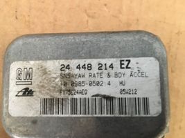 Opel Astra H Vakaajan pitkittäiskiihtyvyystunnistin (ESP) 24448214EZ