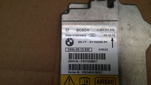 BMW 3 E90 E91 Oro pagalvių valdymo blokas 6577911025801