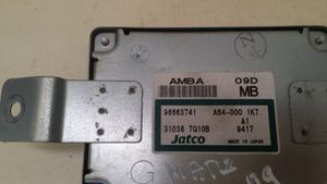 Chevrolet Matiz Module de contrôle de boîte de vitesses ECU 96663741