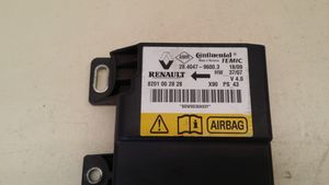 Dacia Sandero Airbag control unit/module 8201002828