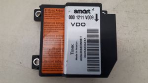 Smart ForTwo I Turvatyynyn ohjainlaite/moduuli 0001211V009