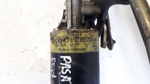 Volkswagen PASSAT B3 Mechanizm i silniczek wycieraczek szyby przedniej / czołowej 357955605