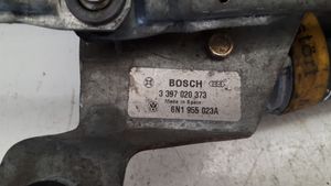 Volkswagen Polo III 6N 6N2 6NF Mechanizm i silniczek wycieraczek szyby przedniej / czołowej 6N1955023A