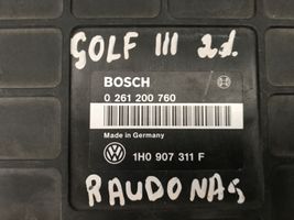 Volkswagen Golf III Sterownik / Moduł ECU 1H0907311F