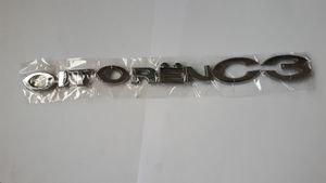 Citroen C3 Manufacturers badge/model letters 963802298
