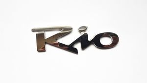 KIA Rio Logo, emblème de fabricant 