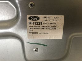 Ford Focus C-MAX Etuikkunan nostomekanismi ilman moottoria 3M51R23200BE