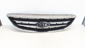 KIA Carens I Grille calandre supérieure de pare-chocs avant 