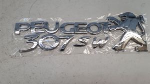 Peugeot 307 Logo, emblème de fabricant 96488048