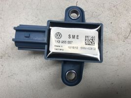 Volkswagen Scirocco Airbag deployment crash/impact sensor 1K8955557