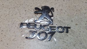 Peugeot 307 Logo, emblème de fabricant 9641926480