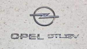 Opel Zafira A Gamintojo ženkliukas/ modelio raidės 