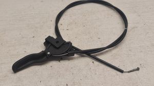 Opel Meriva B Engine bonnet/hood lock release cable 13128233