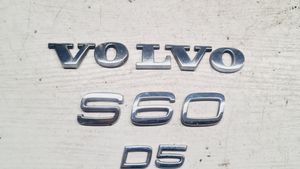 Volvo S60 Logo, emblème de fabricant 