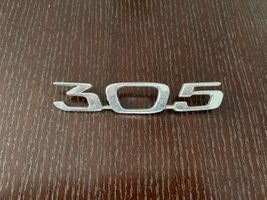 Peugeot 305 Emblemat / Znaczek tylny / Litery modelu 