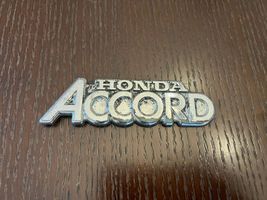 Honda Accord Manufacturers badge/model letters 