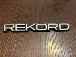 Opel Rekord E2 Manufacturers badge/model letters 90046484