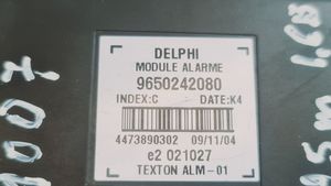 Peugeot 1007 Boîtier module alarme 9650242080