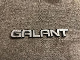 Mitsubishi Galant Emblemat / Znaczek tylny / Litery modelu 