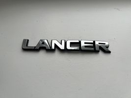 Mitsubishi Lancer Emblemat / Znaczek tylny / Litery modelu 