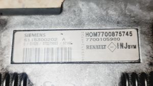 Renault Scenic I Dzinēja vadības bloks 7700105980