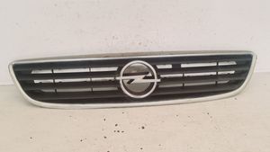 Opel Zafira A Grille calandre supérieure de pare-chocs avant 90580685