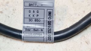 Mercedes-Benz A W169 Cavo negativo messa a terra (batteria) A2205400031