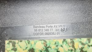 Peugeot Partner Garniture de panneau carte de porte avant 9681234677