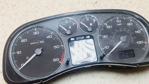 Peugeot 307 Compteur de vitesse tableau de bord P9663648480